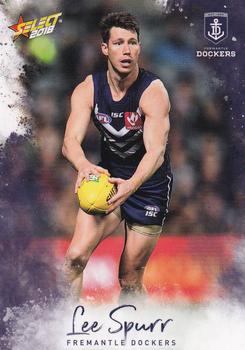 2018 Select Footy Stars #76 Lee Spurr Front